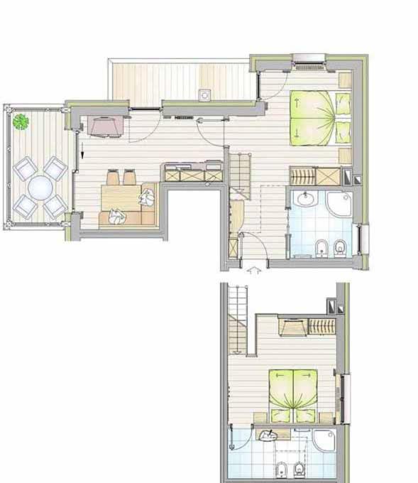 Apartments Chalet Ciufdlton 콜포소 외부 사진
