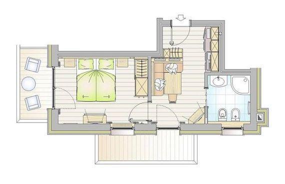 Apartments Chalet Ciufdlton 콜포소 객실 사진